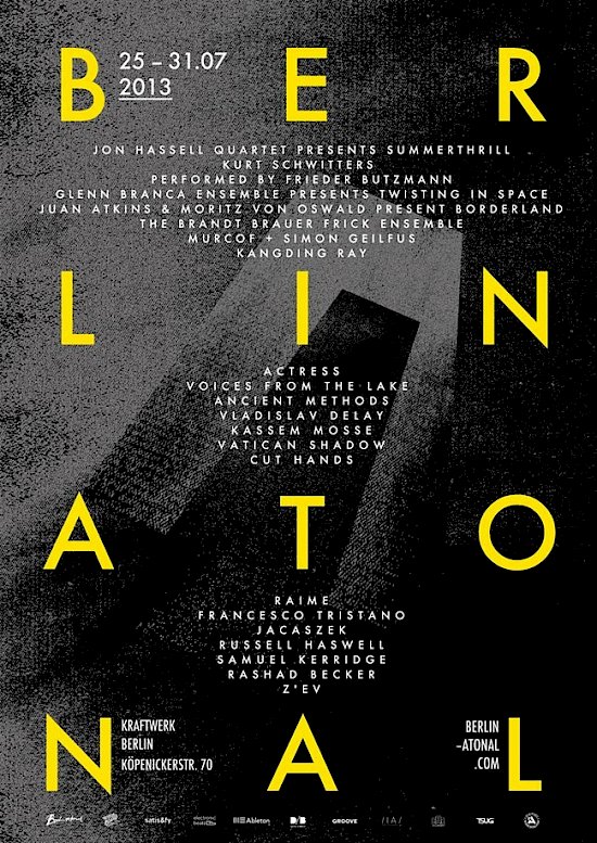 Berlin Atonal 2013