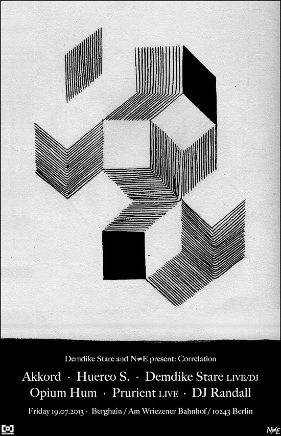 Demdike Star & N≠E present: Correlation